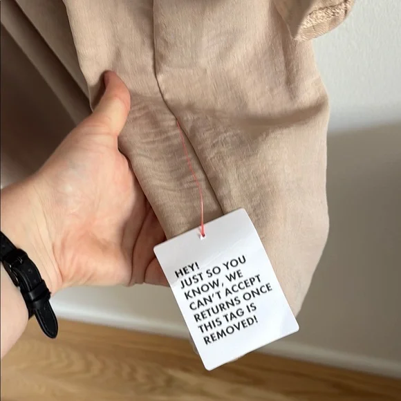 ASOS design tan backless beachy dress - Picture 3 of 6